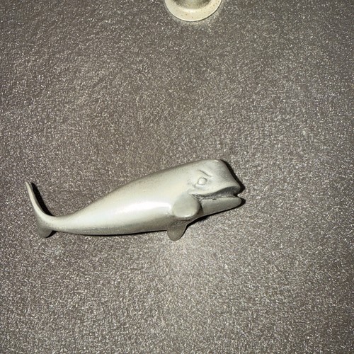 Vintage fine pewter - fine, whale