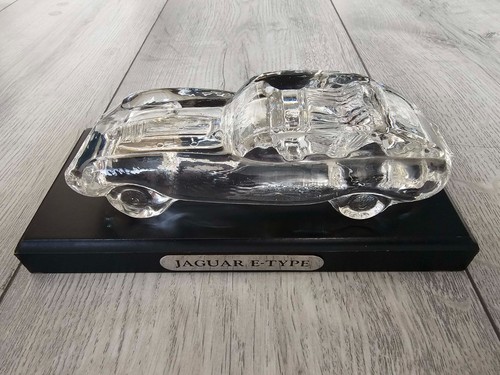 Vintage glass jaguar type - vintage,