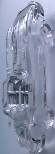 Vintage crystal glass - glass, e