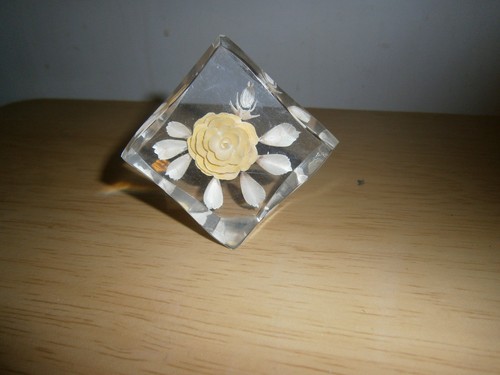 Vintage small perspex