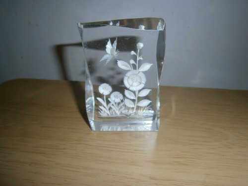 Vintage small perspex