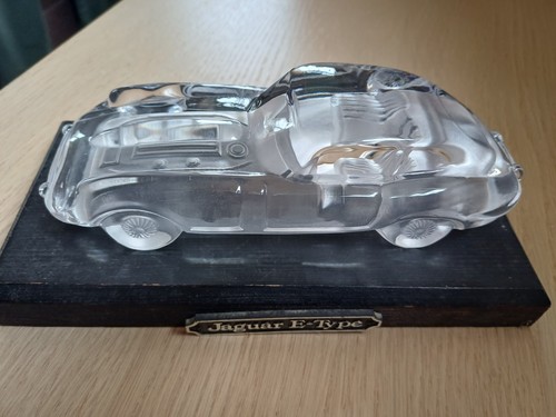 Vintage glass classic car - glass,