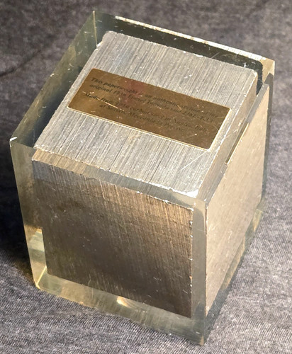 Vintage lionel paperweight - lionel,