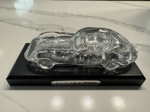 Vintage glass classic car - glass,