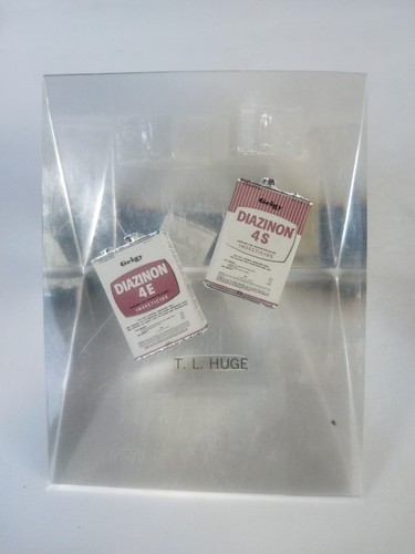 Geigy vintage lucite acrylic - lucite,