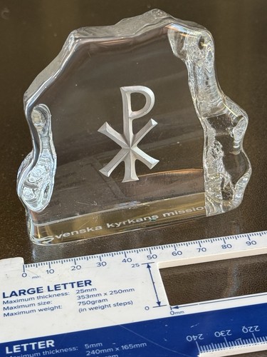 Vintage glass iceberg - vintage,