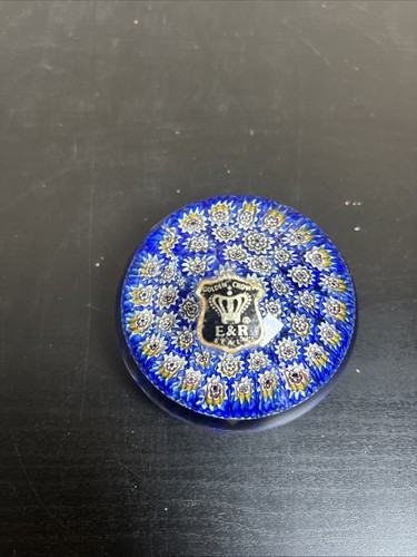 Vintage golden crown r - golden, e